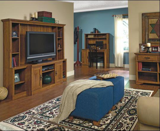 Sauder Harvest Mill 404963 Home Theater Entertainment Center
